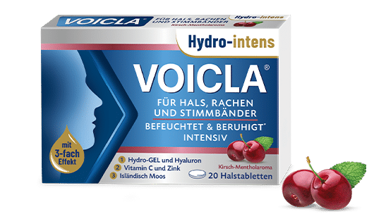 VOICLA Halstabletten Kirsch-Menthol